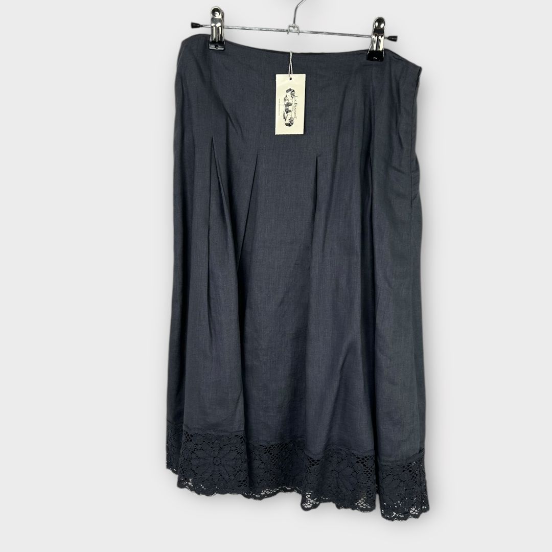 LK Bennett Linen Skirt - 8
