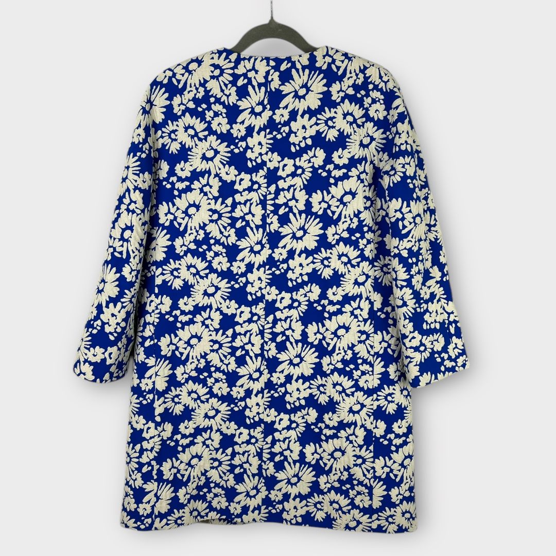 LK Bennett Lyda Floral Jacquard Coat - S
