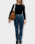 LK Bennett Suede Bag