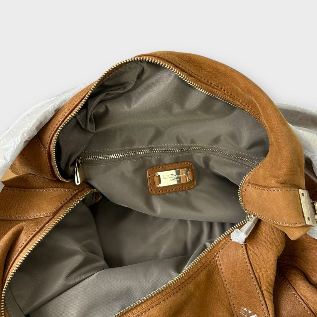 LK Bennett Suede Leather Bag - One Size