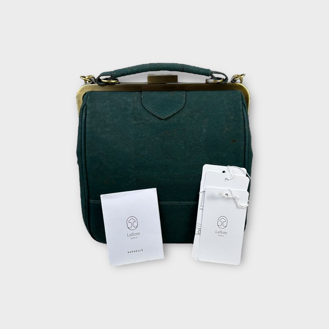 Laflore Paris Compact Convertible Cork Bag