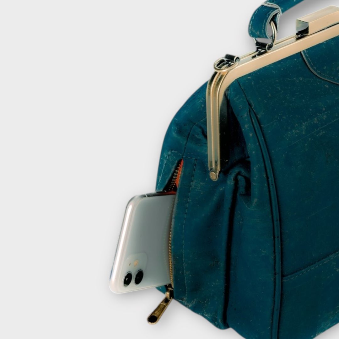 Laflore Paris Compact Convertible Cork Bag