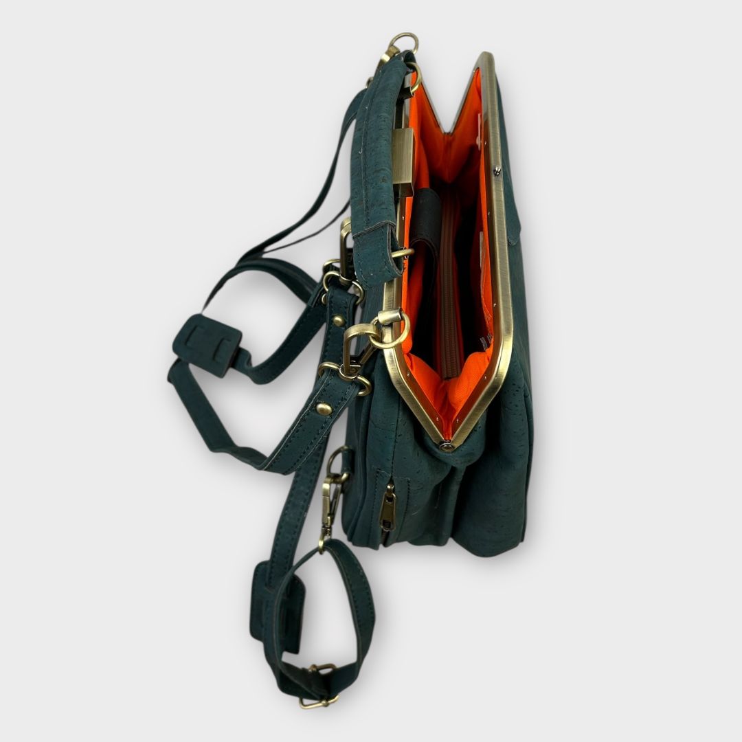 Laflore Paris Compact Convertible Cork Bag