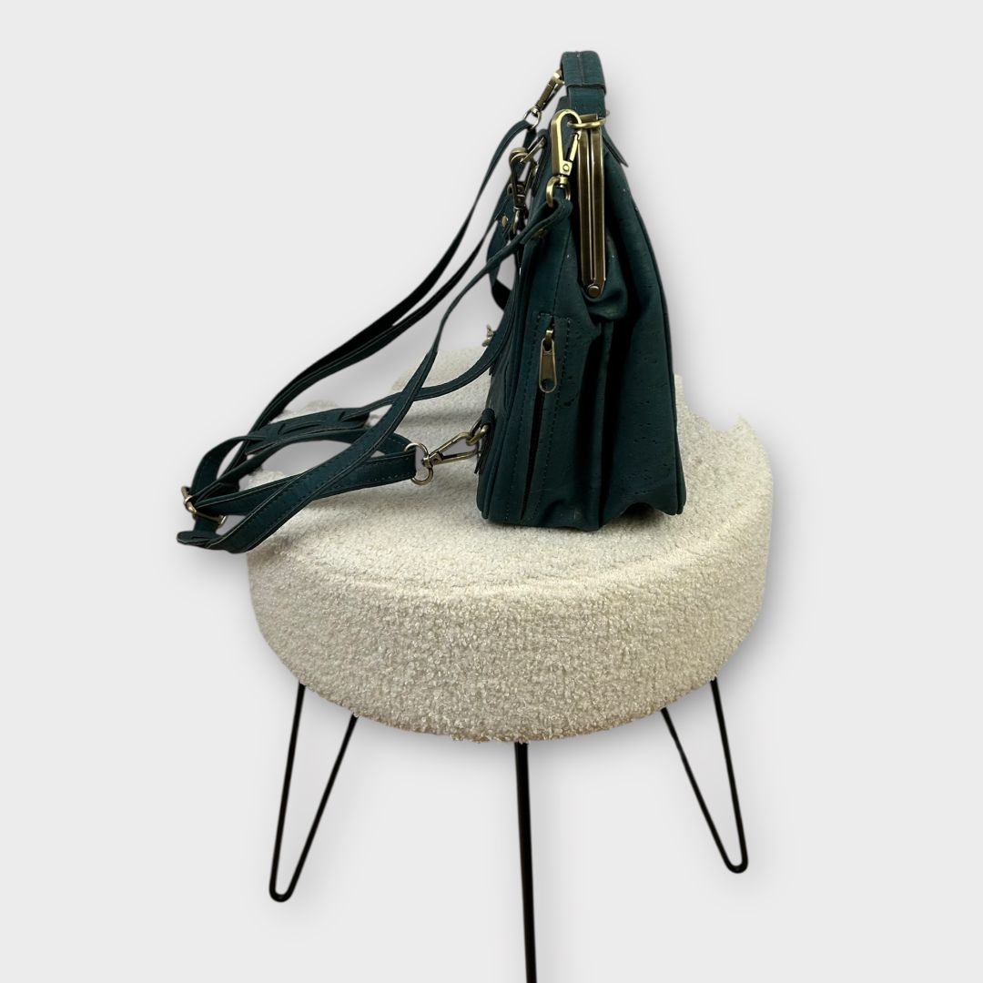 Laflore Paris Compact Convertible Cork Bag