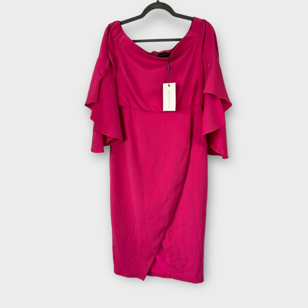 Lavish Alice Off The Shoulder Dress - 12