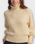 Lennon Courtney & Kilkenny Basket Oversized Neck Knit Jumper - S