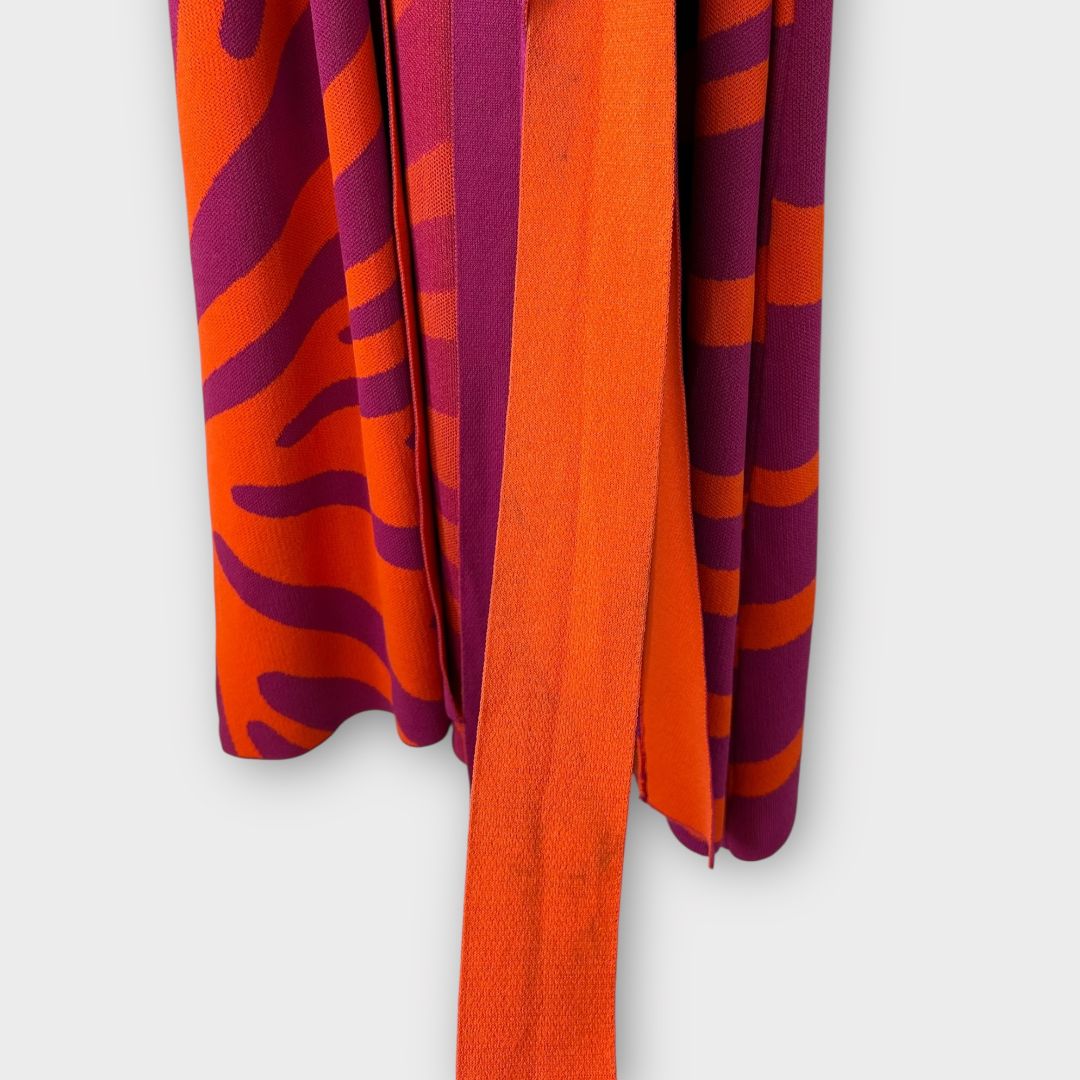 Lennon Courtney &amp; Kilkenny Stripe Knit Cardigan - 12/14 (M)