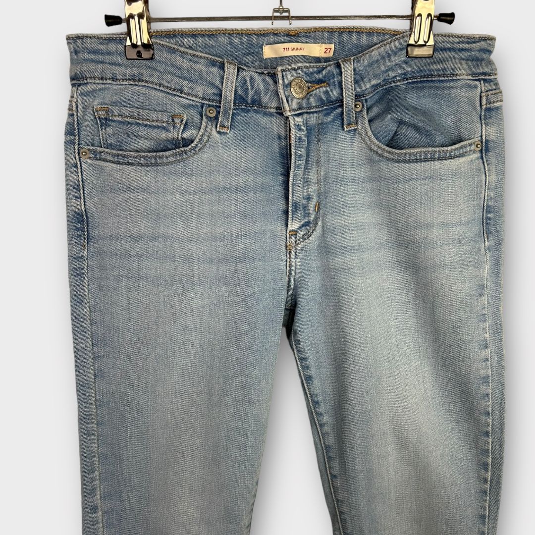 Levis 711 Denim Jeans - 8 (27)