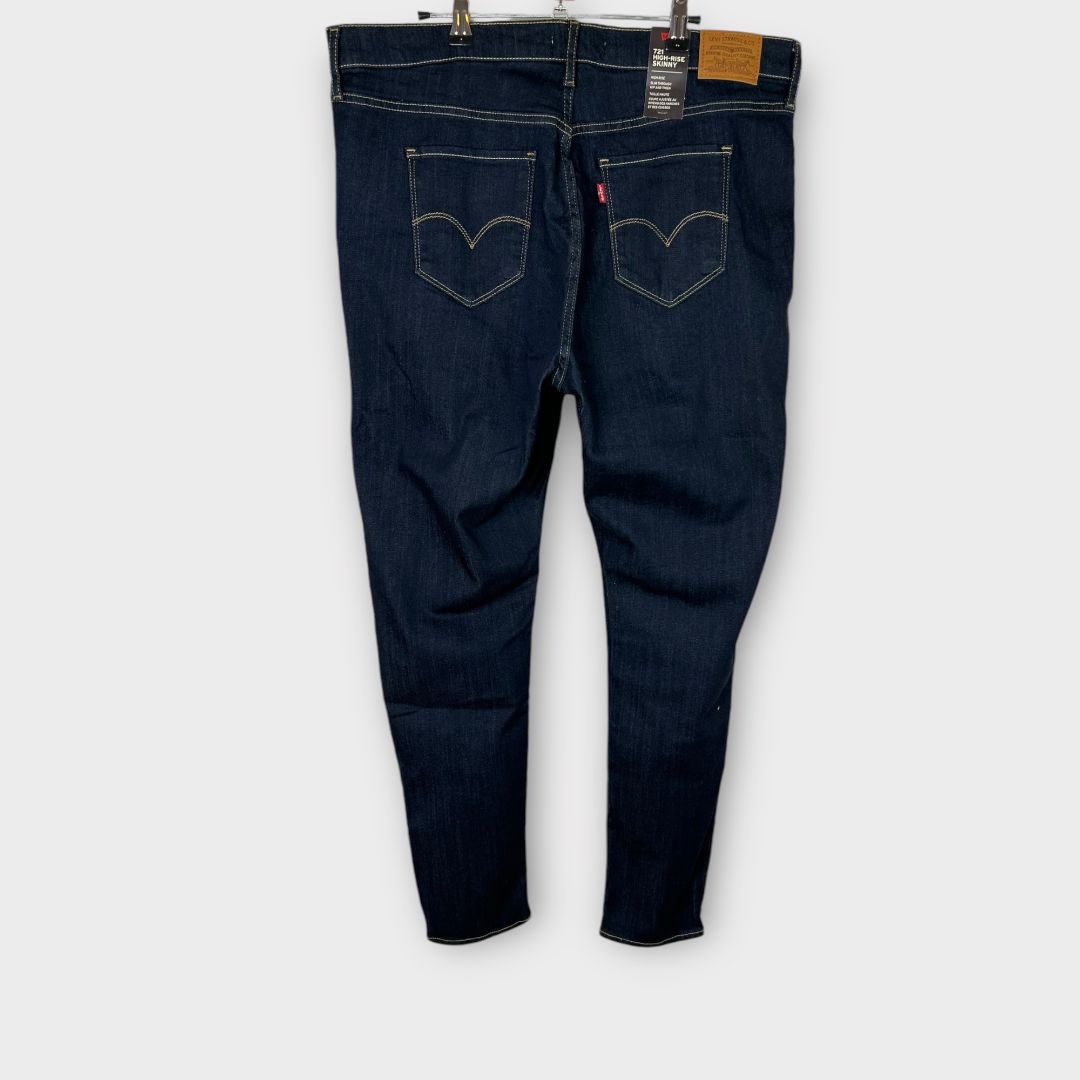 Levis 721 High Rise Skinny Jeans 18W 2nd Ave Trading