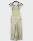 Levis Ribcage Wide-Leg Cropped Corduroy Overalls - 8 (27)