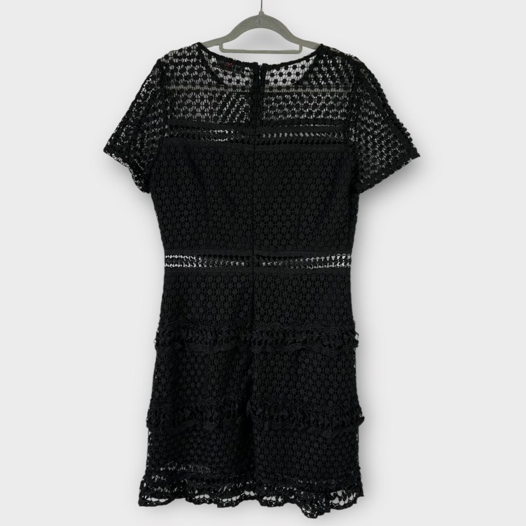 Liquorish Layered Lace Dress - 12