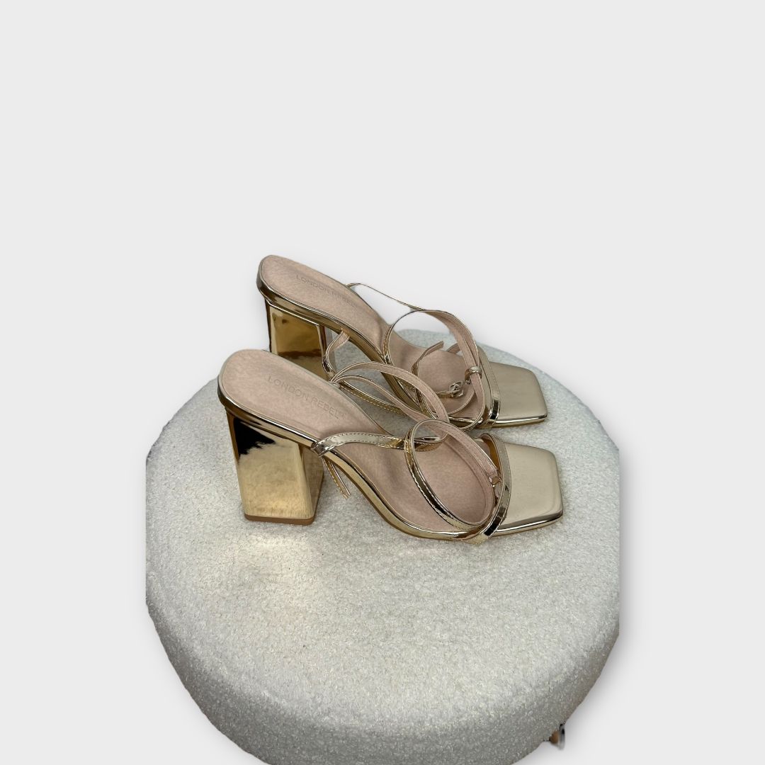 London Rebel Block Heel Sandals - 6/39