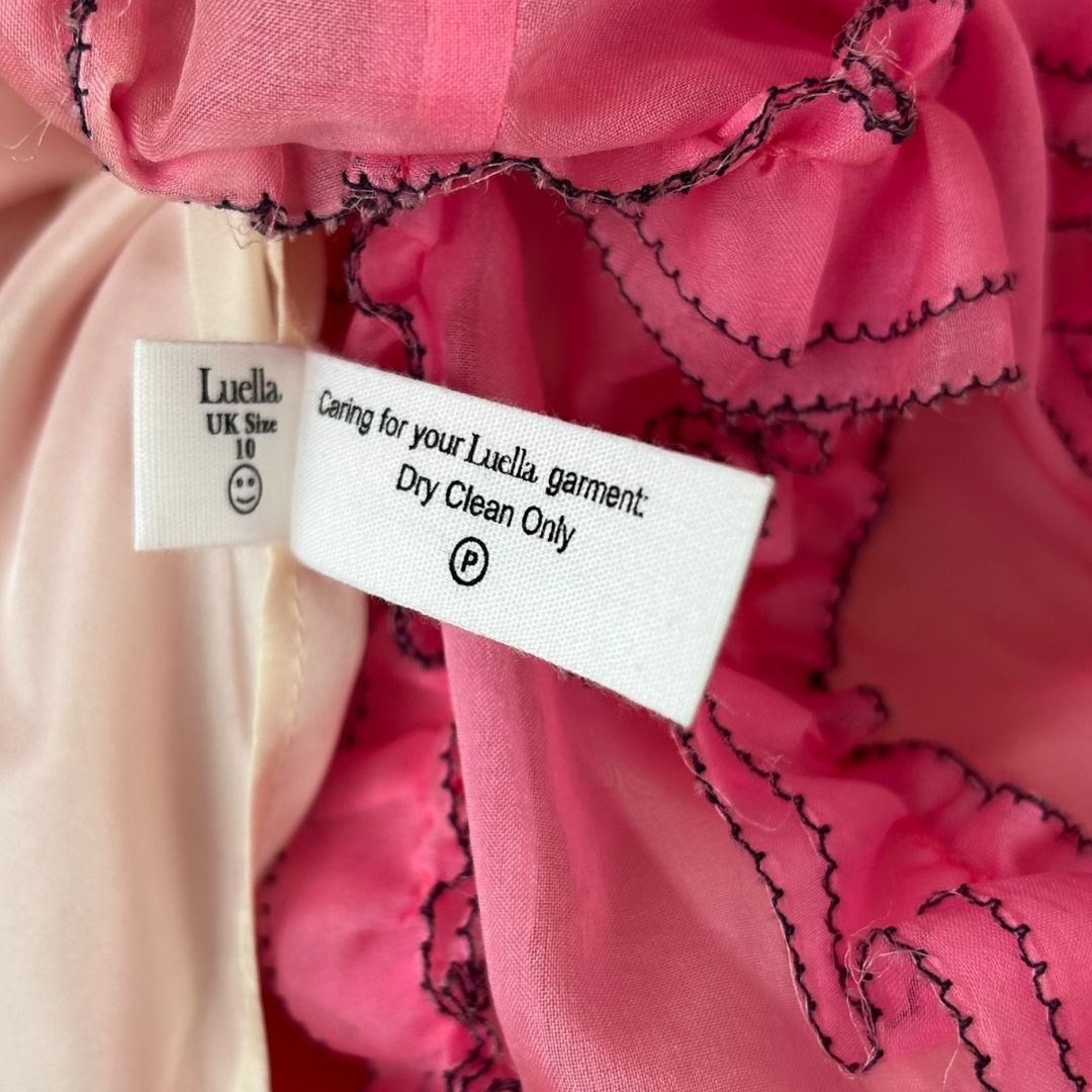 Luella June Frill Layer Silk Skirt - 10