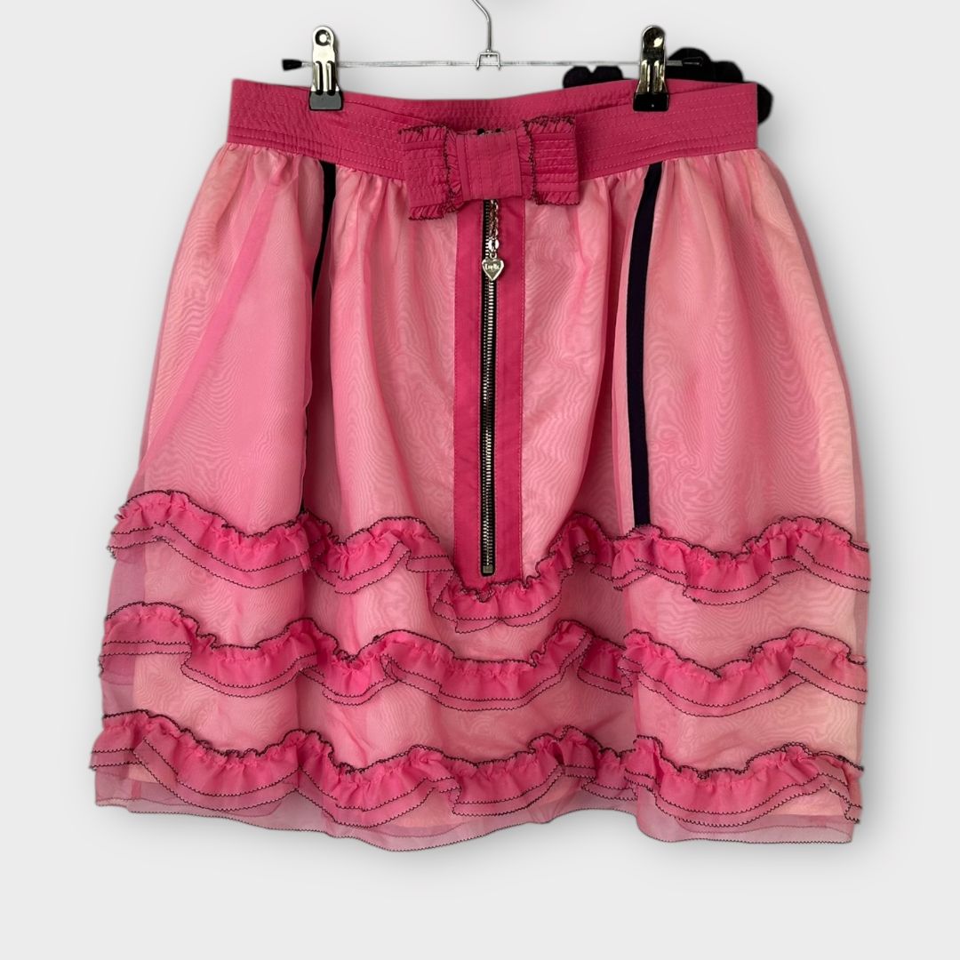 Luella June Frill Layer Silk Skirt - 10