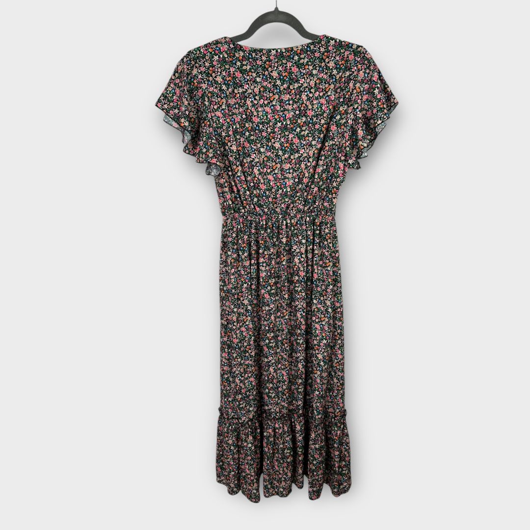 Luna Floral Midi Dress - S/M