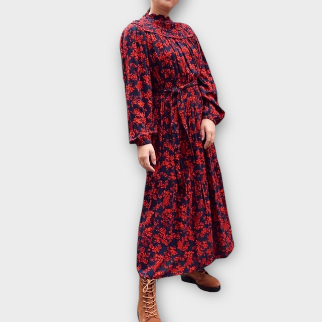 M&amp;S Floral Midi Dress - 6