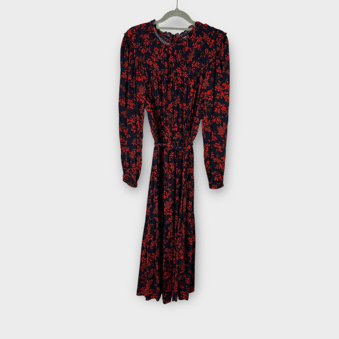 M&amp;S Floral Midi Dress - 6
