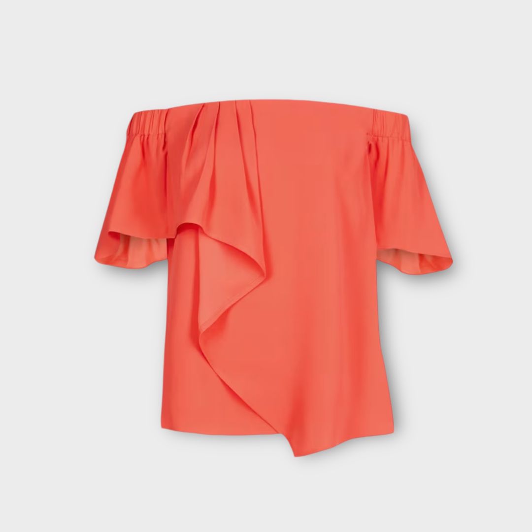 M&amp;S Ruffle Bardot Top - 18