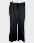 M&S Satin Slim Fit Flare Trousers - 10/12
