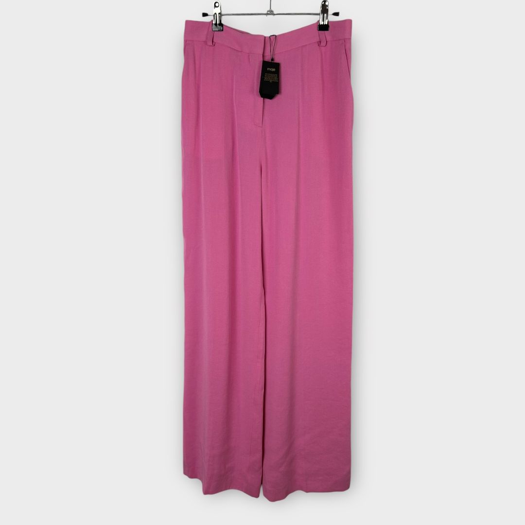 Maje Pestale Wide Leg Trousers - 10