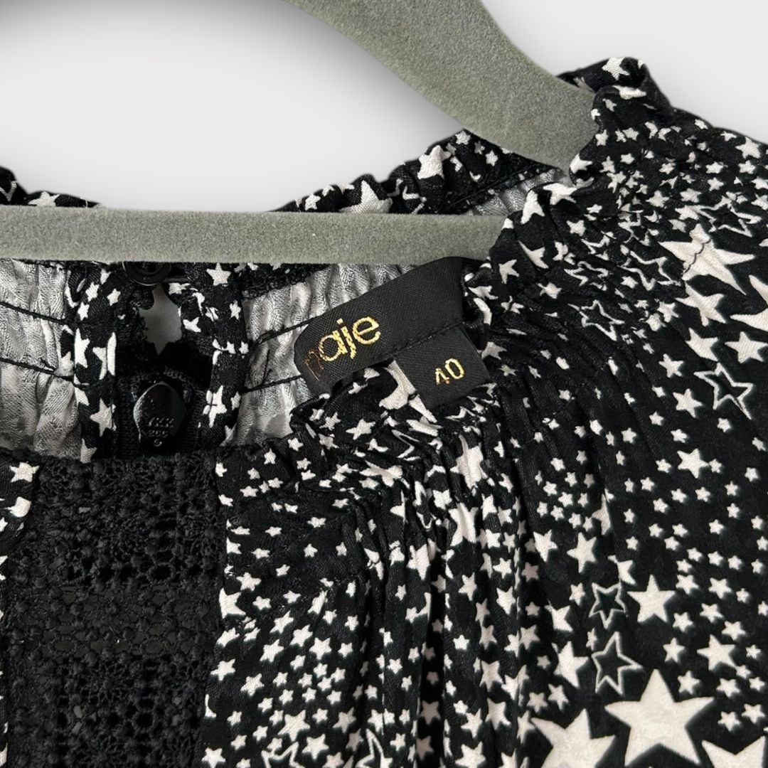 Maje Star Print Dress - 12