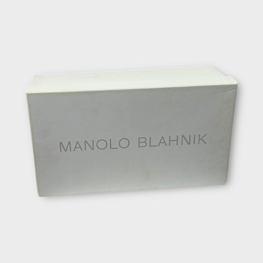 Manolo Blahnik Raffia Mules - 4/37