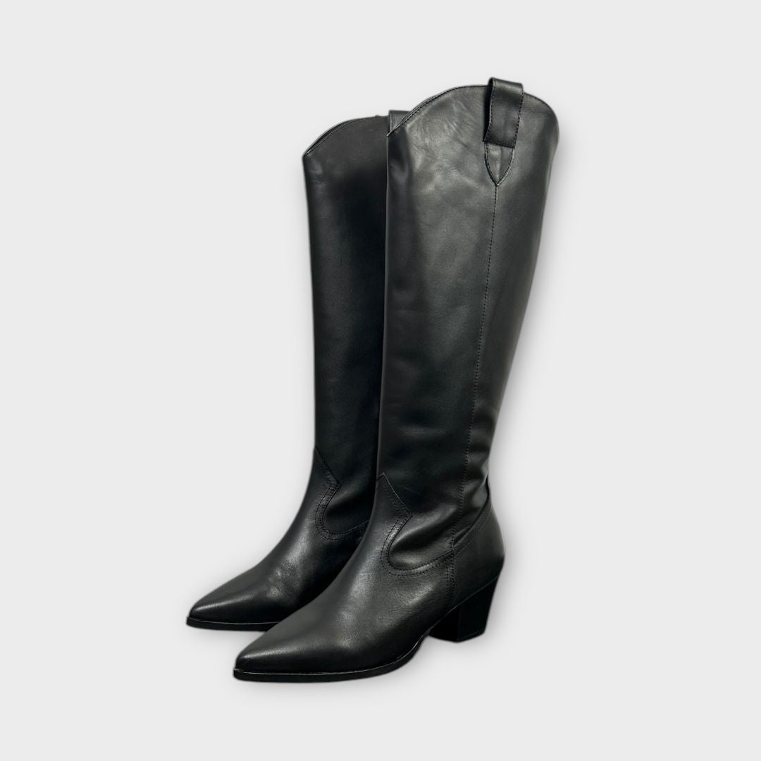 Mantra Official Sienna Knee High Leather Boots - 5/38