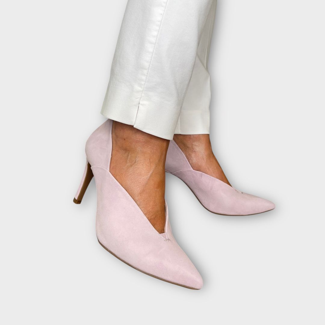 Marian Soft Suede Court Shoes - 3/36