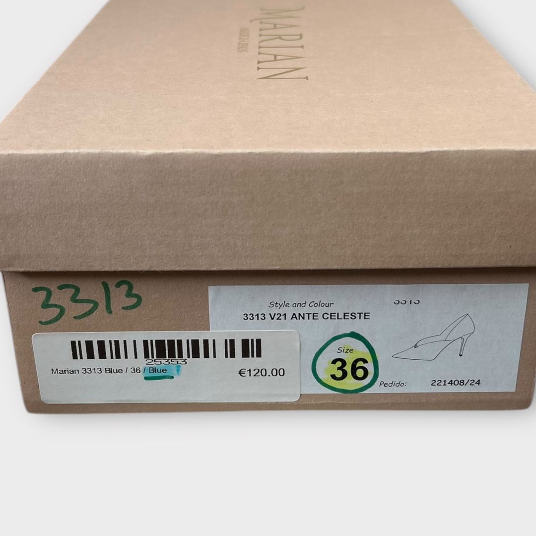 Marian Soft Suede Court Shoes - 3/36