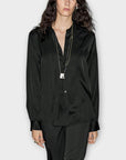 Massimo Dutti Satin Shirt - 12 (M)