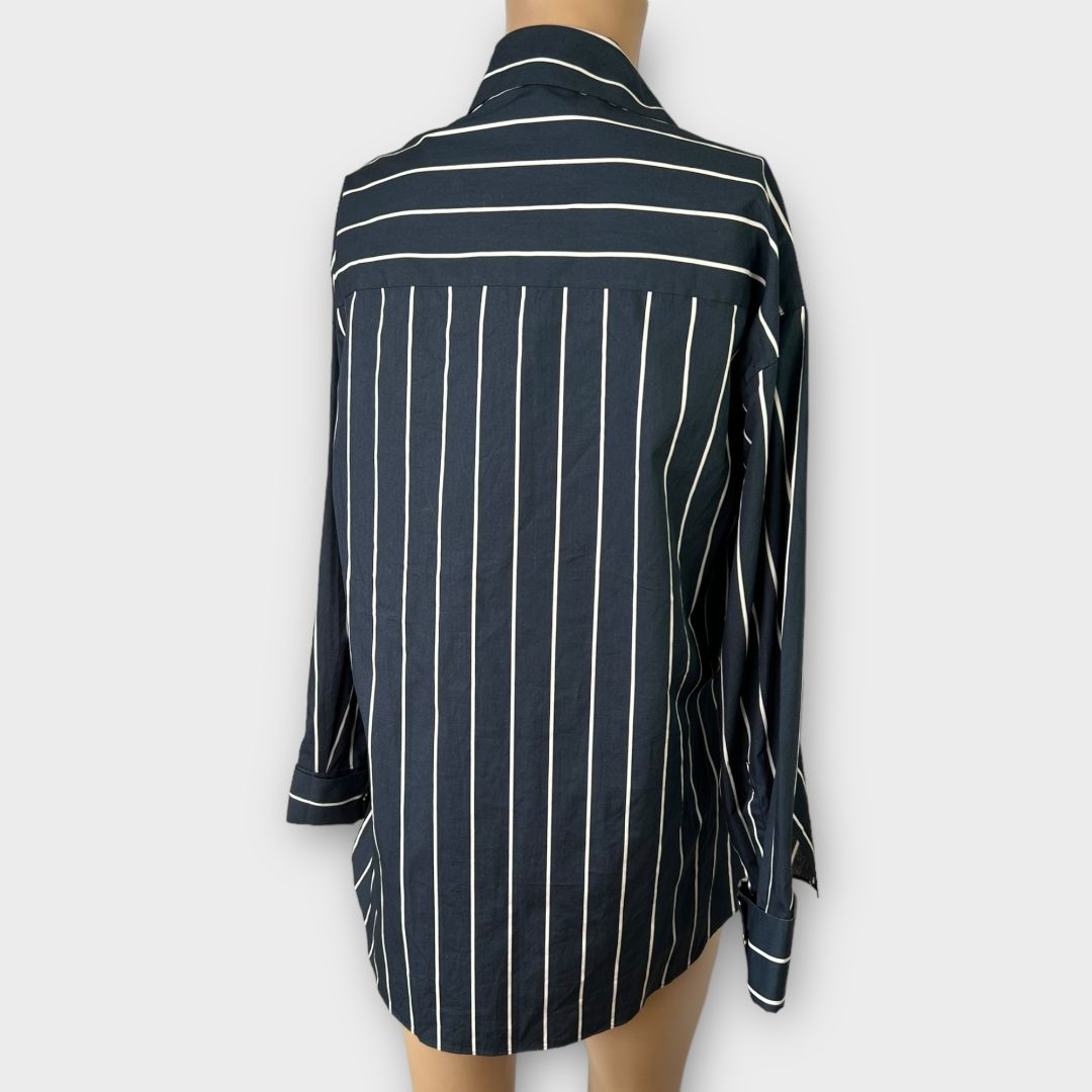 Massimo Dutti Stripe Cotton Shirt - S