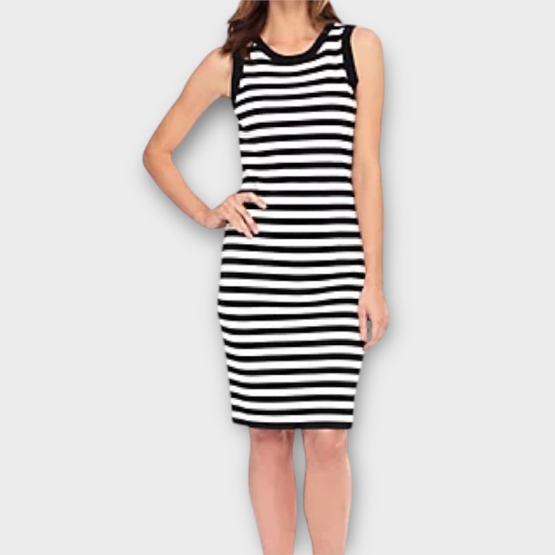 Michael Kors Stripe Knit Dress - 8/10 (S)