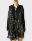 Mint Velvet Floral Blouse - 12/14