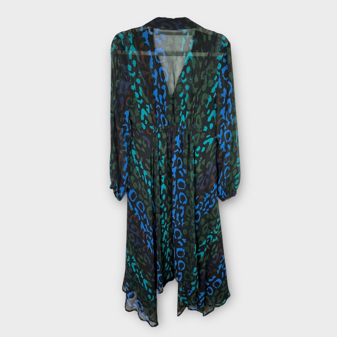 Mint Velvet Alex Print Trapeze Shirt Dress 8