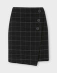 Mint Velvet Check Wool Blend Mini Skirt - 10