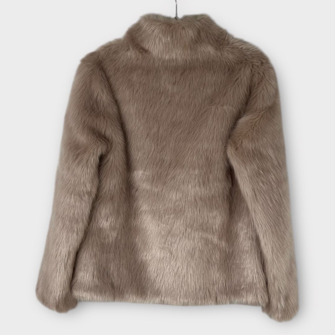 Mint Velvet Faux Fur Coat - 6