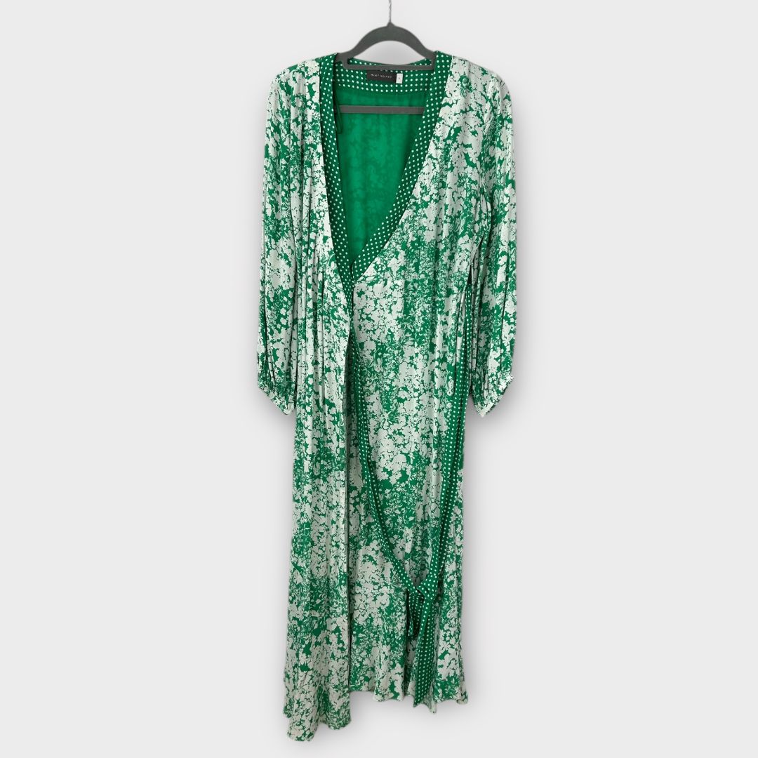 Mint Velvet Hetty Print Wrap Dress - 6