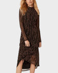 Mint Velvet Mesh Midi Dress - 16