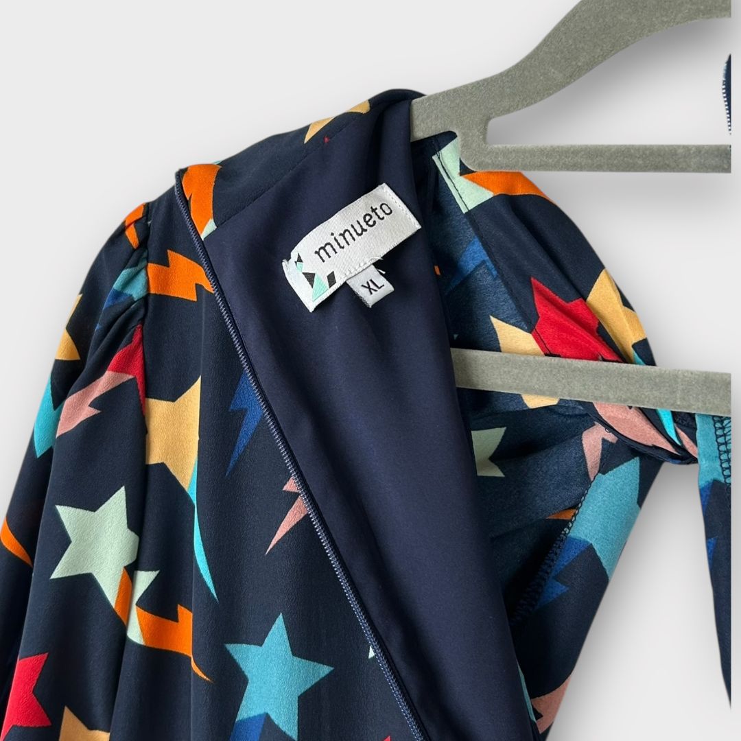 Minueto Star Print Teresa Dress - 14 (XL)