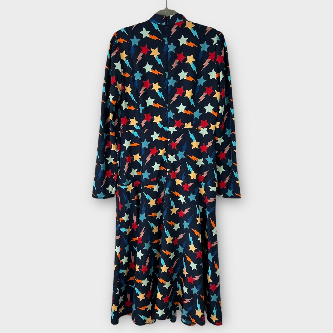 Minueto Star Print Teresa Dress - 14 (XL)