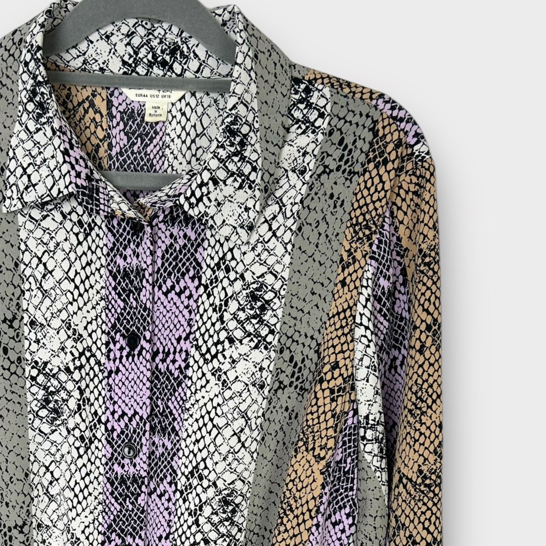 Miss Selfridge Midi Shirt Dress - 14/16