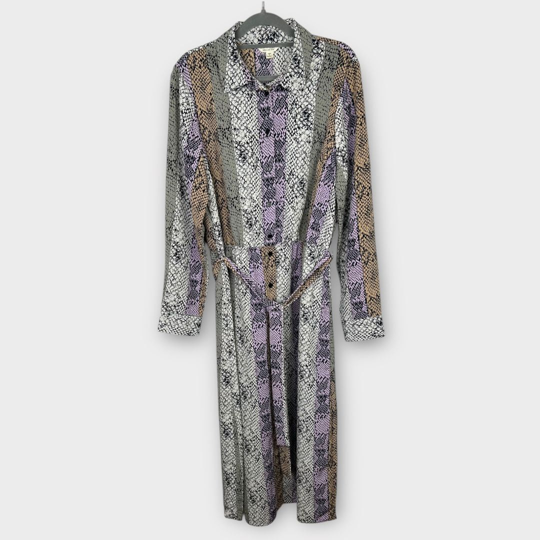 Miss Selfridge Midi Shirt Dress - 14/16