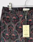 Monsoon Antonia Paisley Cotton Trousers - 10