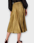 Monsoon Mia Pleated Midi Skirt - 20/22 (XL)