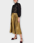Monsoon Mia Pleated Midi Skirt - 20/22 (XL)