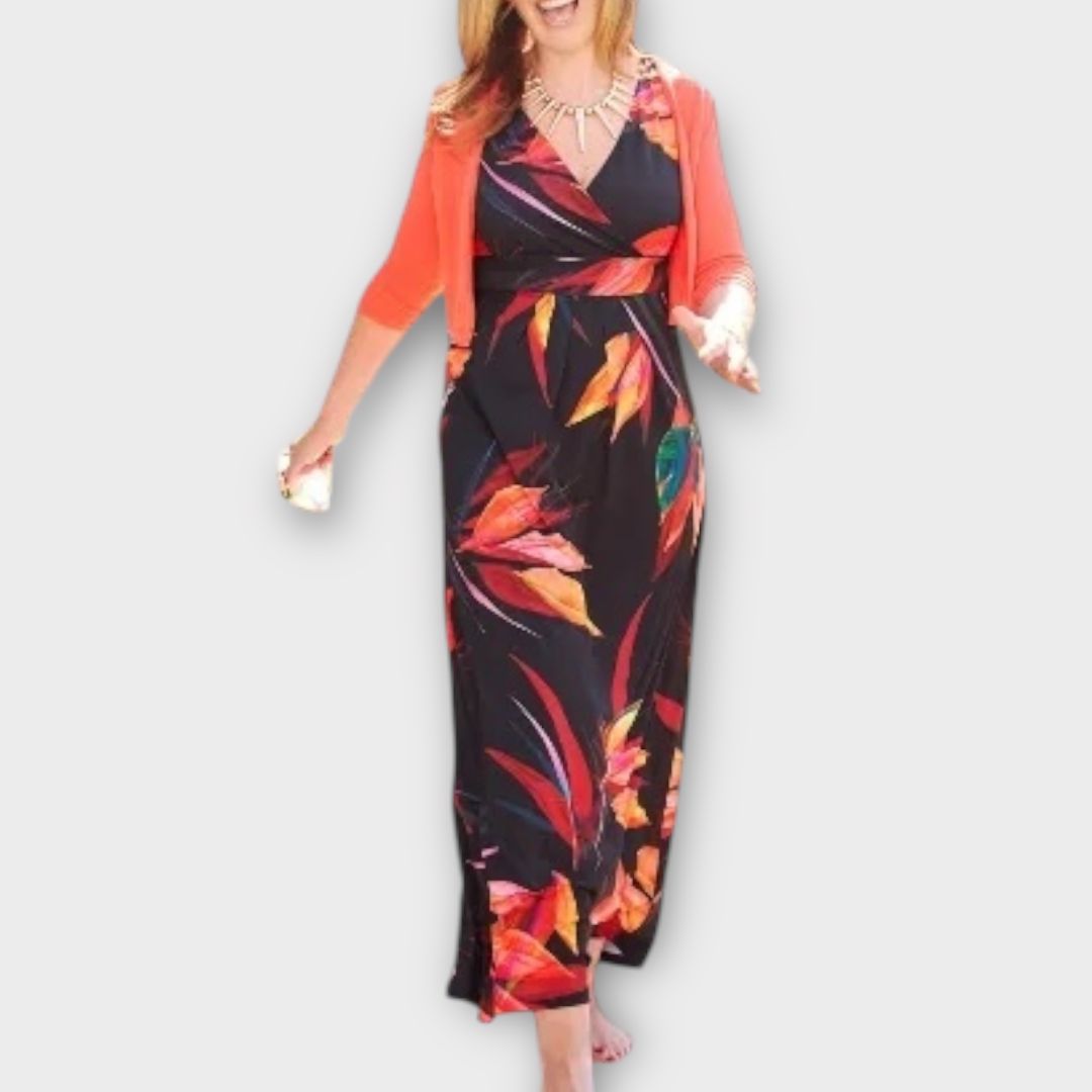 Monsoon Tropical Maxi Dress - 14