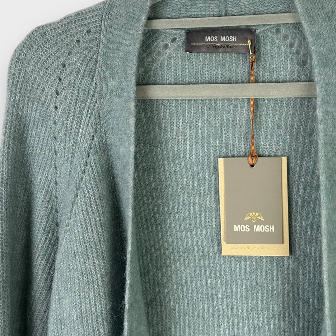 Mos Mosh Thora Alpaca Wool Blend Long Cardigan - XS