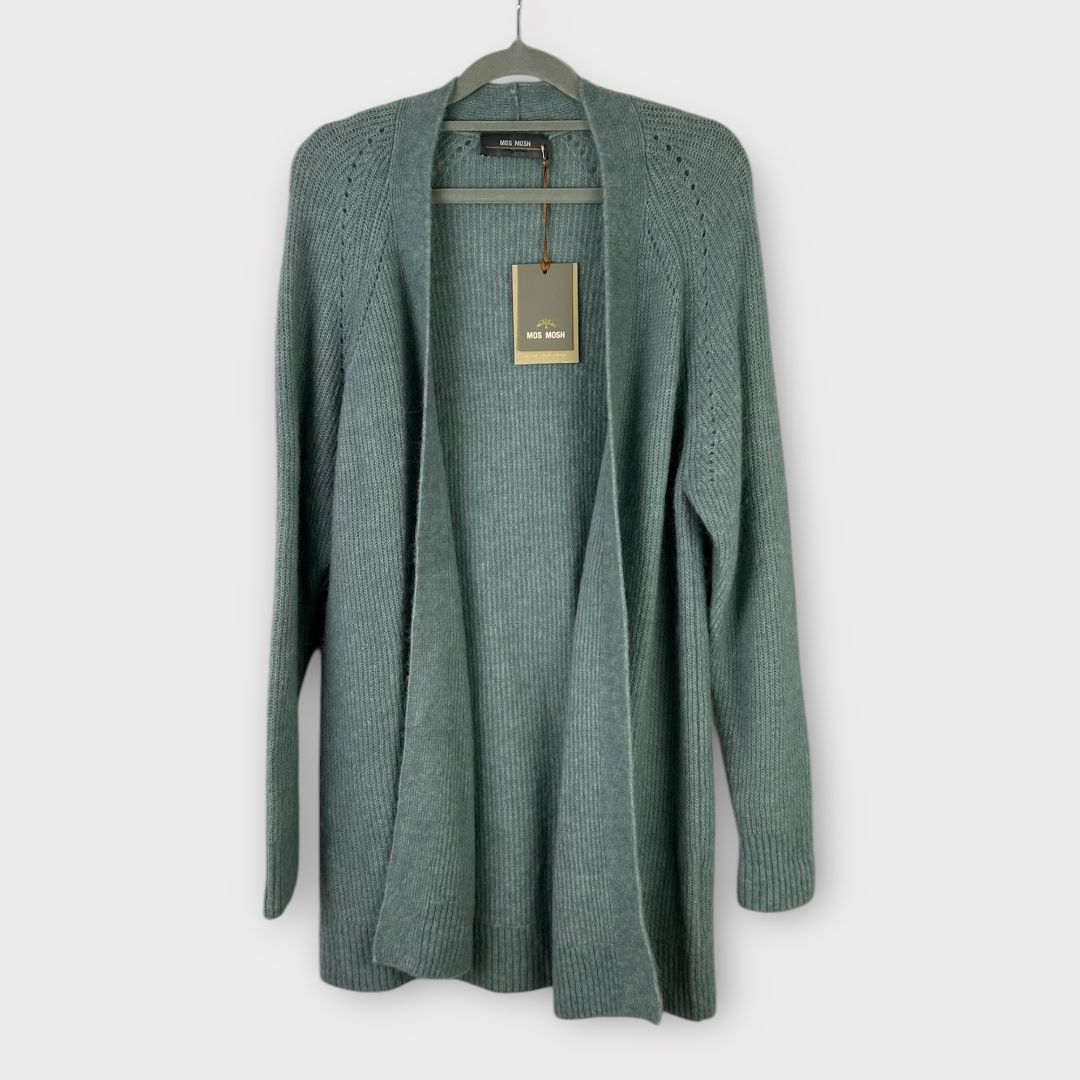 Mos Mosh Thora Alpaca Wool Blend Long Cardigan - XS
