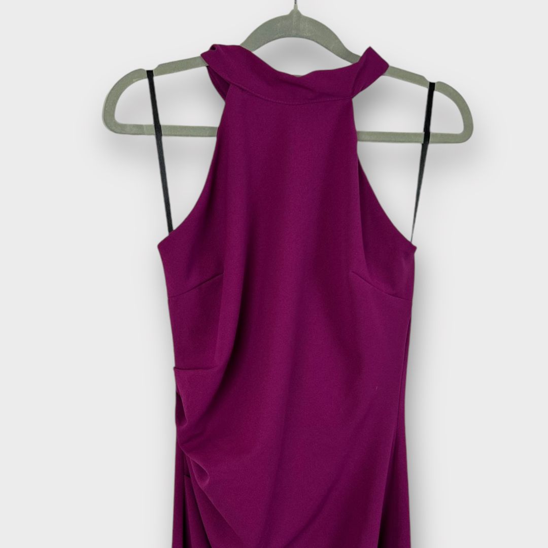 Copperose Halter Neck Maxi Dress - 12 (L)