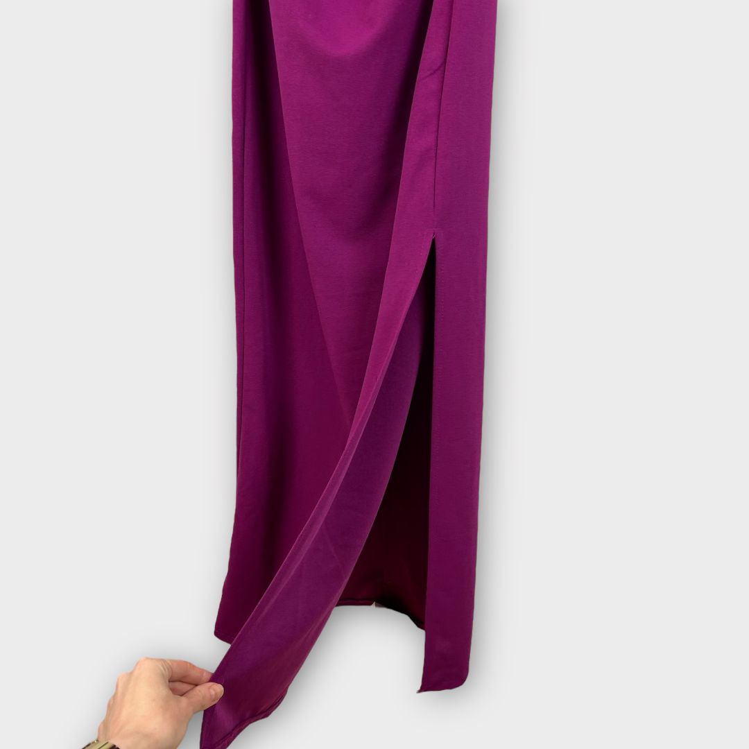 Copperose Halter Neck Maxi Dress - 12 (L)